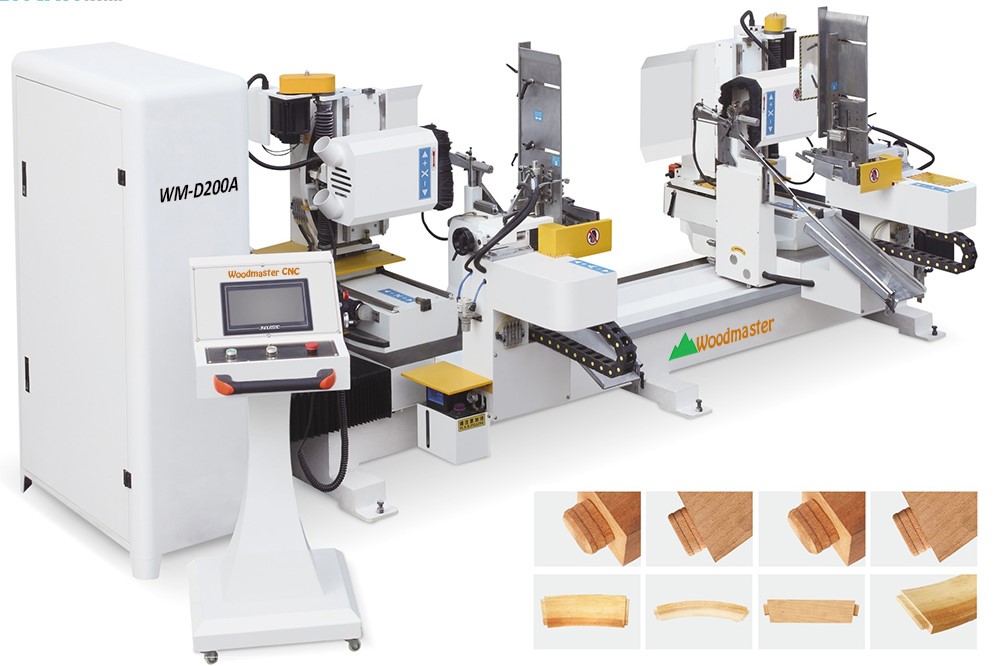 MÁY LÀM MỘNG DƯƠNG CNC 2 ĐẦU 